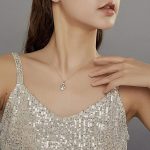 Ezüst nyaklánc angyalkamedállal