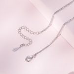 Ezüst női nyaklánc, anyai szeretet 