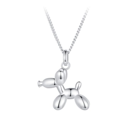 Ezüst női nyaklánc uszkármedállal