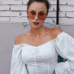 Ezüst női nyaklánc, bulldog