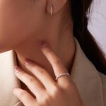 Ezüstgyűrű csavart mintával