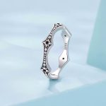 Ezüstgyűrű vintage stílusban, 7-es méret