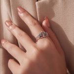 Ezüstgyűrű életfával