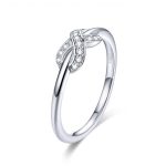 Ezüstgyűrű a végtelen jelével, 6-os méret