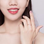 Ezüstgyűrű rózsaarany bevonattal, 6-os méret