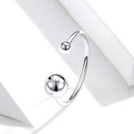 Ezüstgyűrű, gömbös