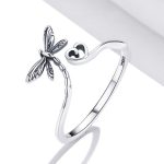 Ezüstgyűrű, szitakötő