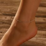 Ezüst bokalánc gyöngyökkel