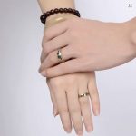 Unisex Ehering, Wolfram, schwarz, 11