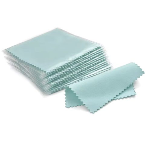 Silberputztuch, rosa