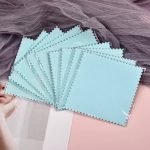 Silberputztuch, rosa