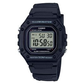Casio Collection W-218H-1AVEF Unisex-Uhr, schwarz